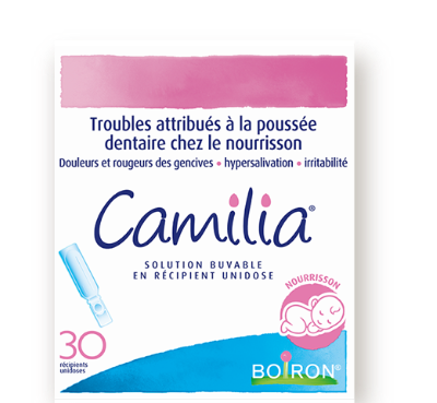 camilia pack produit boiron